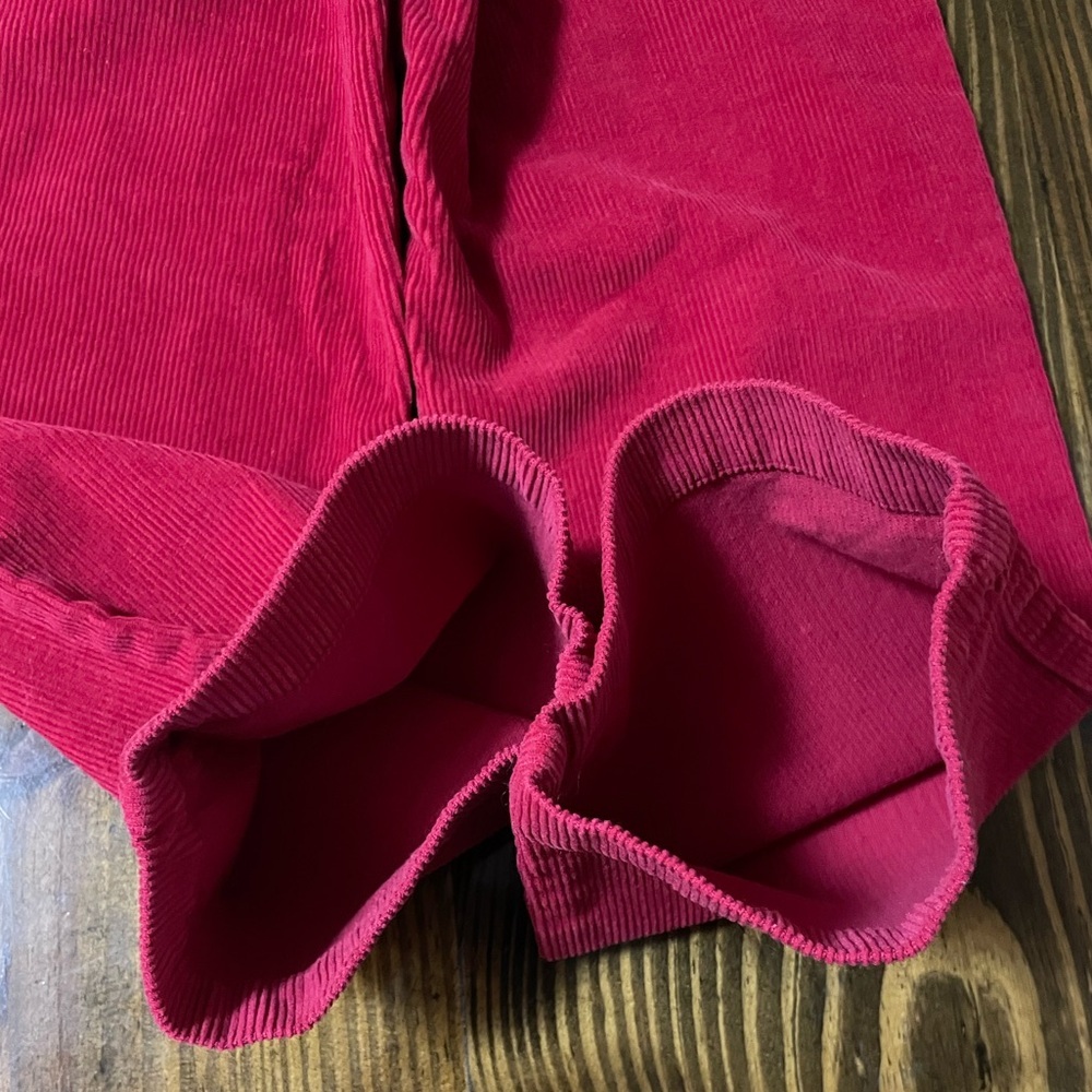 Vineyard Vines Red Corduroy Pants Adjustable Waist Boy 5 - Picture 8 of 13